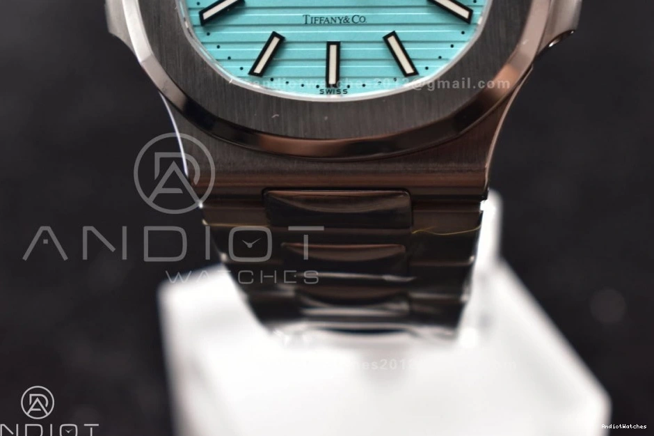 GRF Tiffany Blue on Best Tiffany WrinkleFree 5711 1:1 Dial 913 Bracelet Edition SS Nautilus 324CS 1025